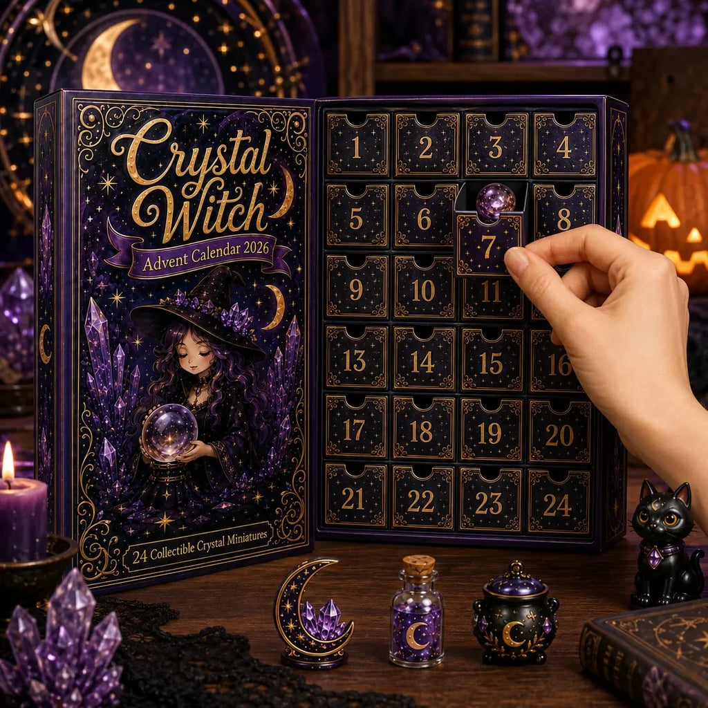 | 24 Tage voller mystischer Miniaturen, kristallinspirierter Überraschungen und zauberhafter Hexen-Fantasie ✨🔮 🔮
