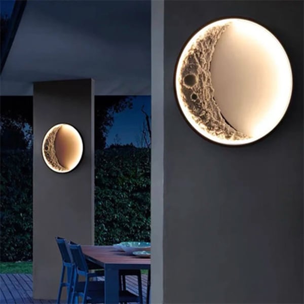 🔥 - DIY Moon LED Wall Lamp COB Light