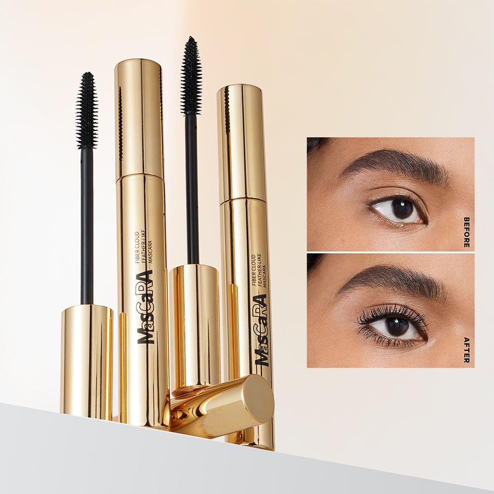 Thin Brush Mascara is waterproof, sweatproof and smudge-proof
