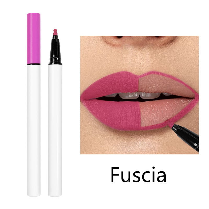 4 Colors Liquid Non-Stick Waterproof Lip Liner
