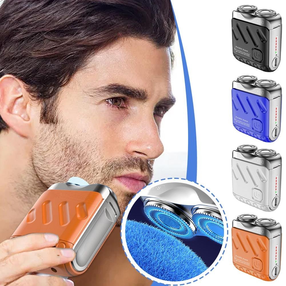 ✨Portable Rotary Dual Ring Electric Shaver