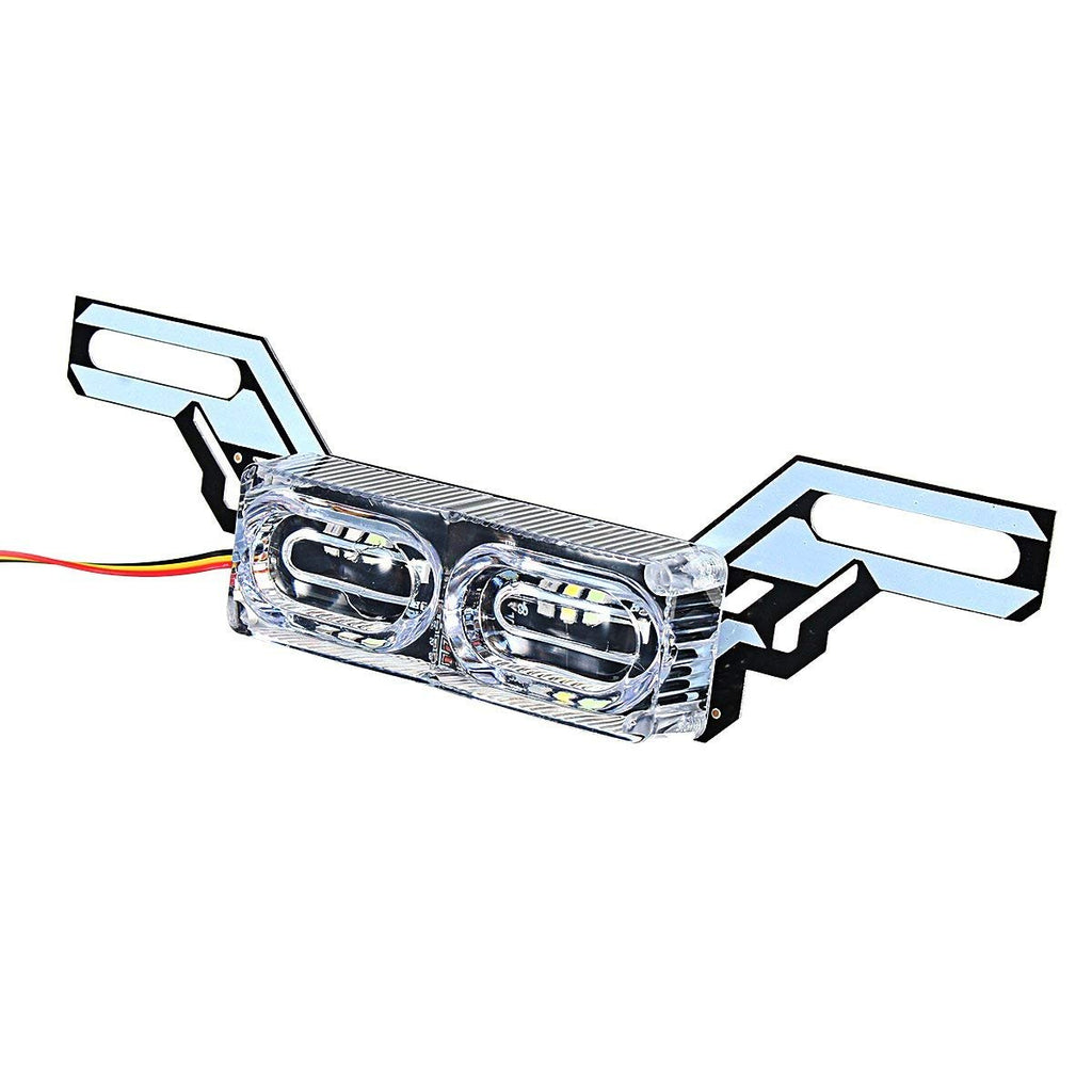 Motorcycle Strobe License Plate Light