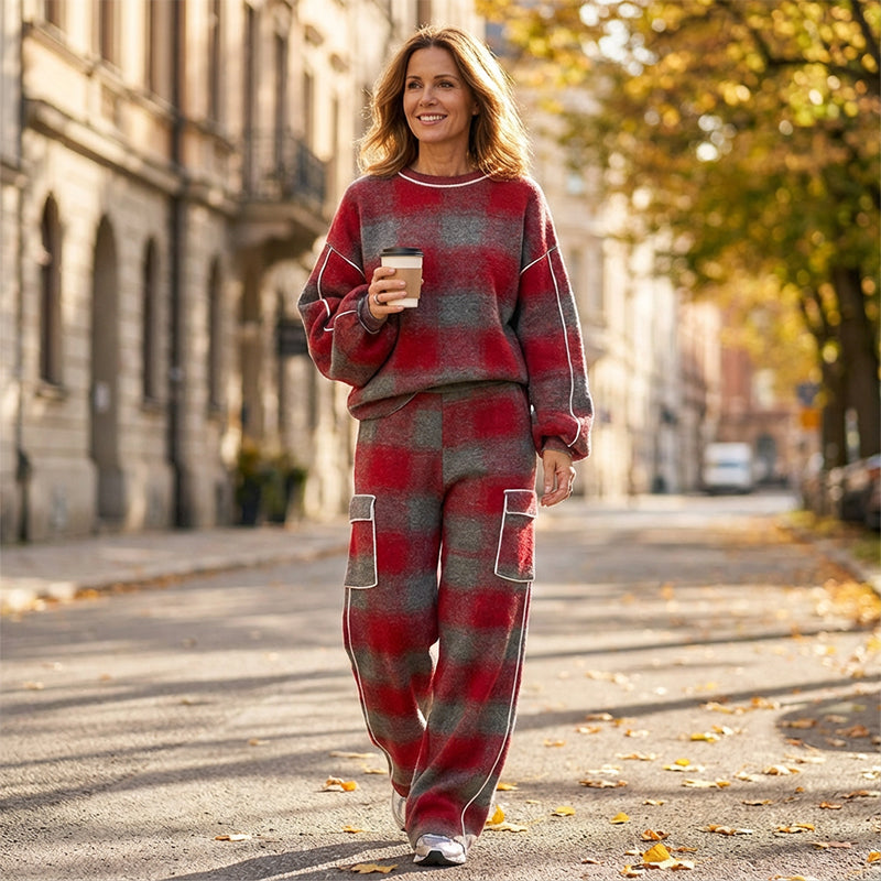 Modern Comfort Striped 2-Piece Set🔥