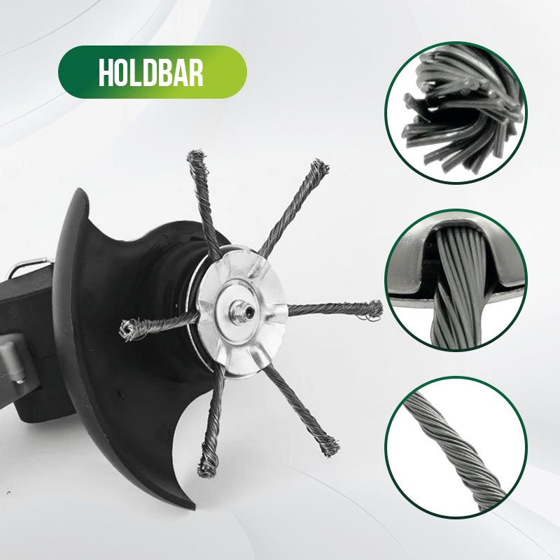 ⏳Grass trimmer head made of steel wire