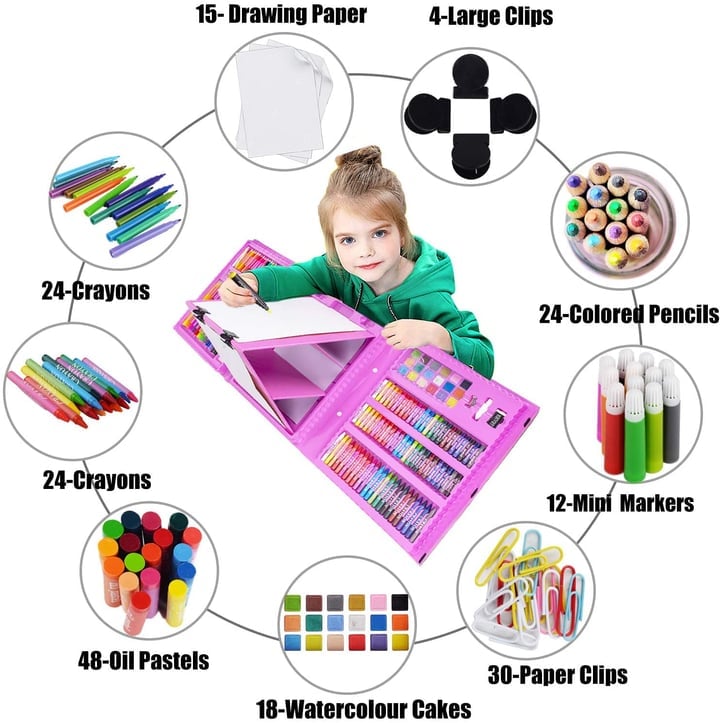 🔥Deluxe 6-In-1 Art Creativity Set – lionclay