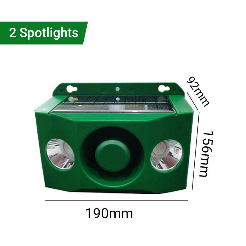 Solar Warning Light Solar Animal Repellent Lights With Alarm | 5 Mode Solar Warning Light Solar Animal Repellent Lights With Alarm | 5 Mode