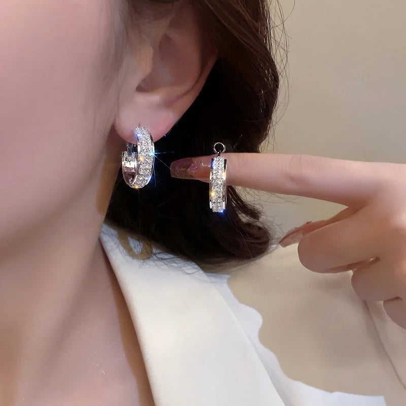 🔥🔥Sparkle Small Hoop Earrings