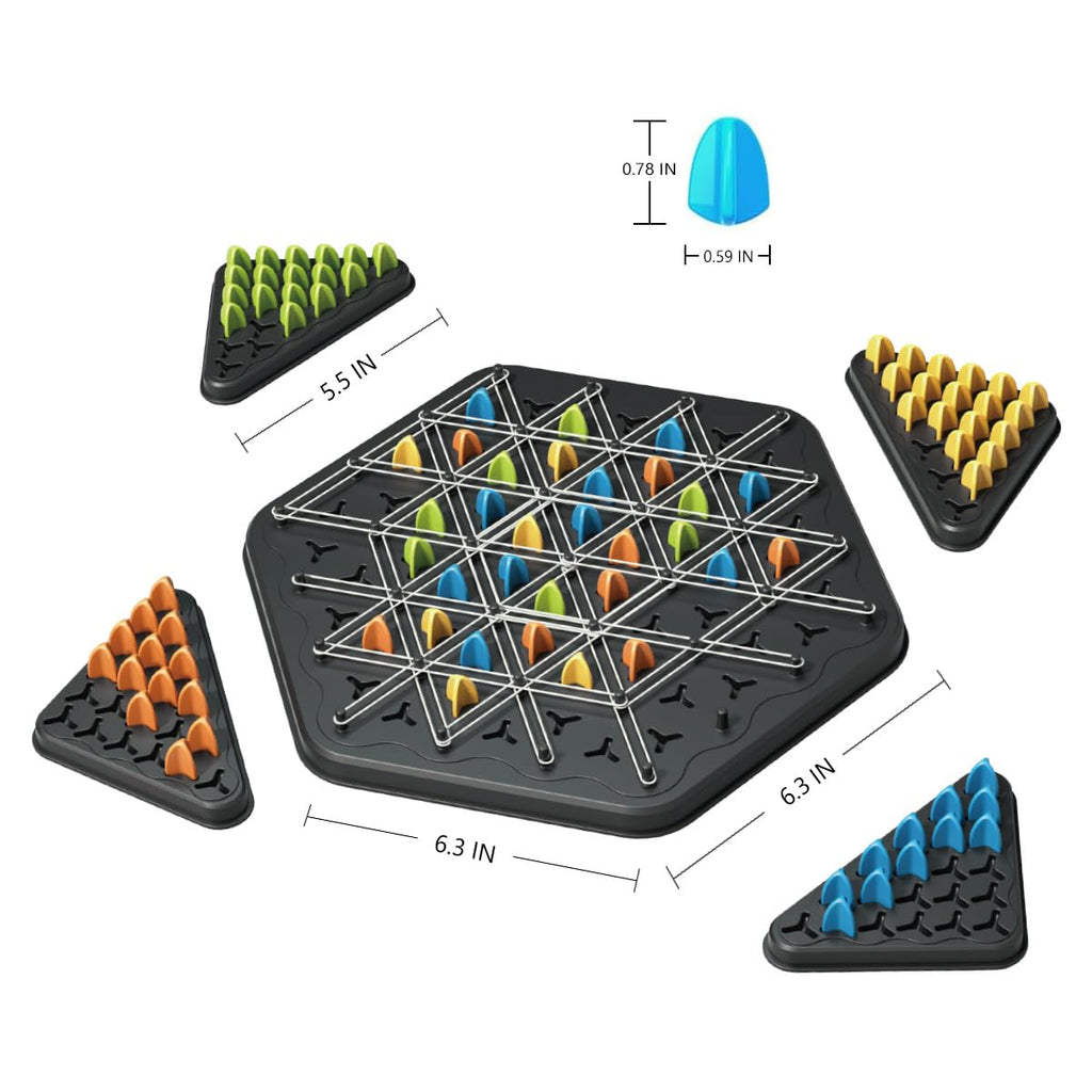 Chain Triangle Chess Game