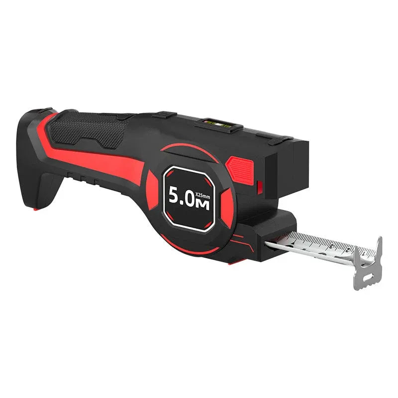 📏 2-in-1 Tape Measure with Laser Guide – Straight Lines Every Time 🎯