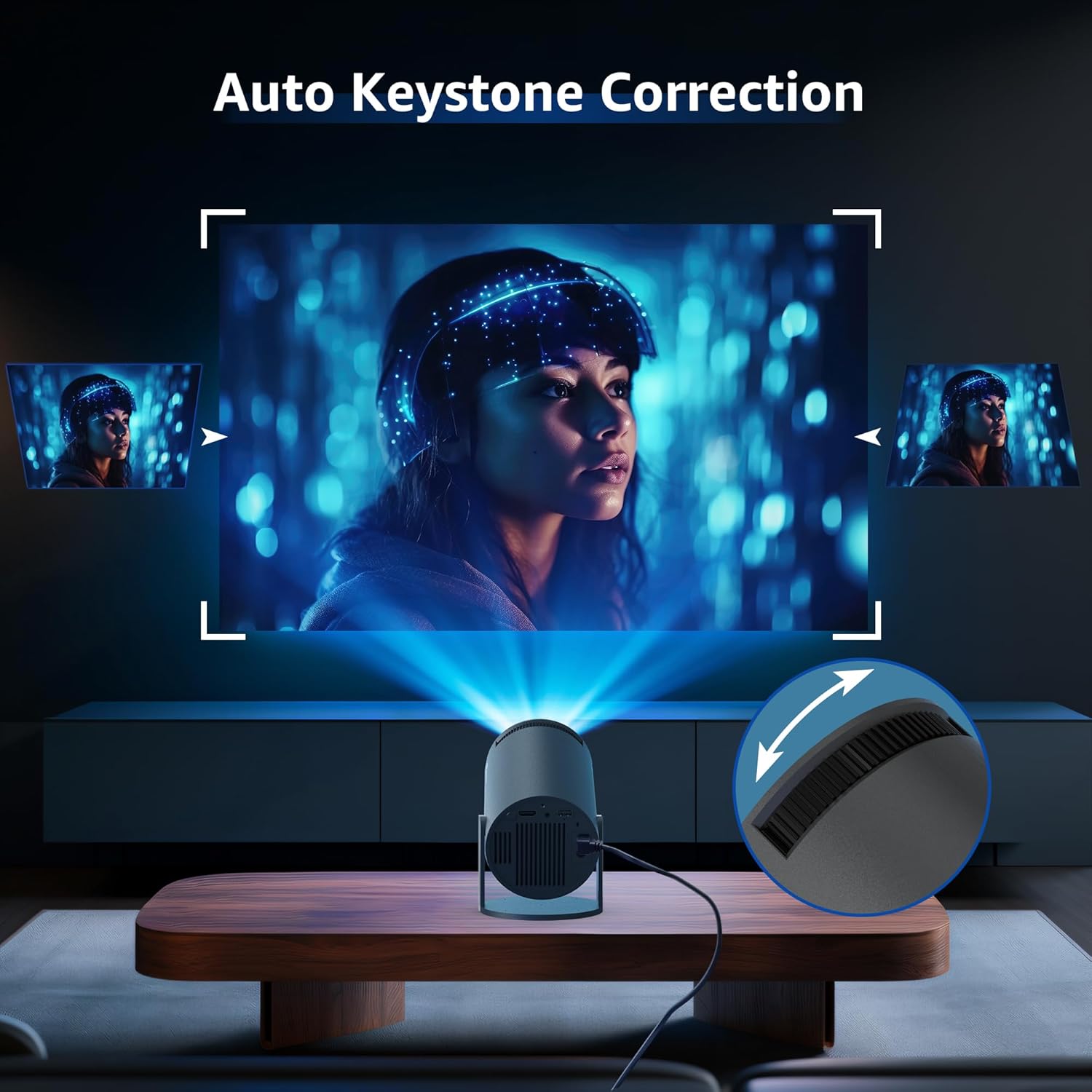 🎉Mini Projector - 4K FHD 1080P Supported 🎥