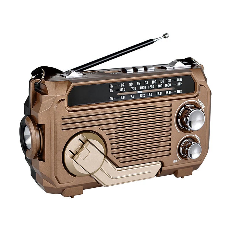 ☀️📻Eptchn Solar-Powered Radio