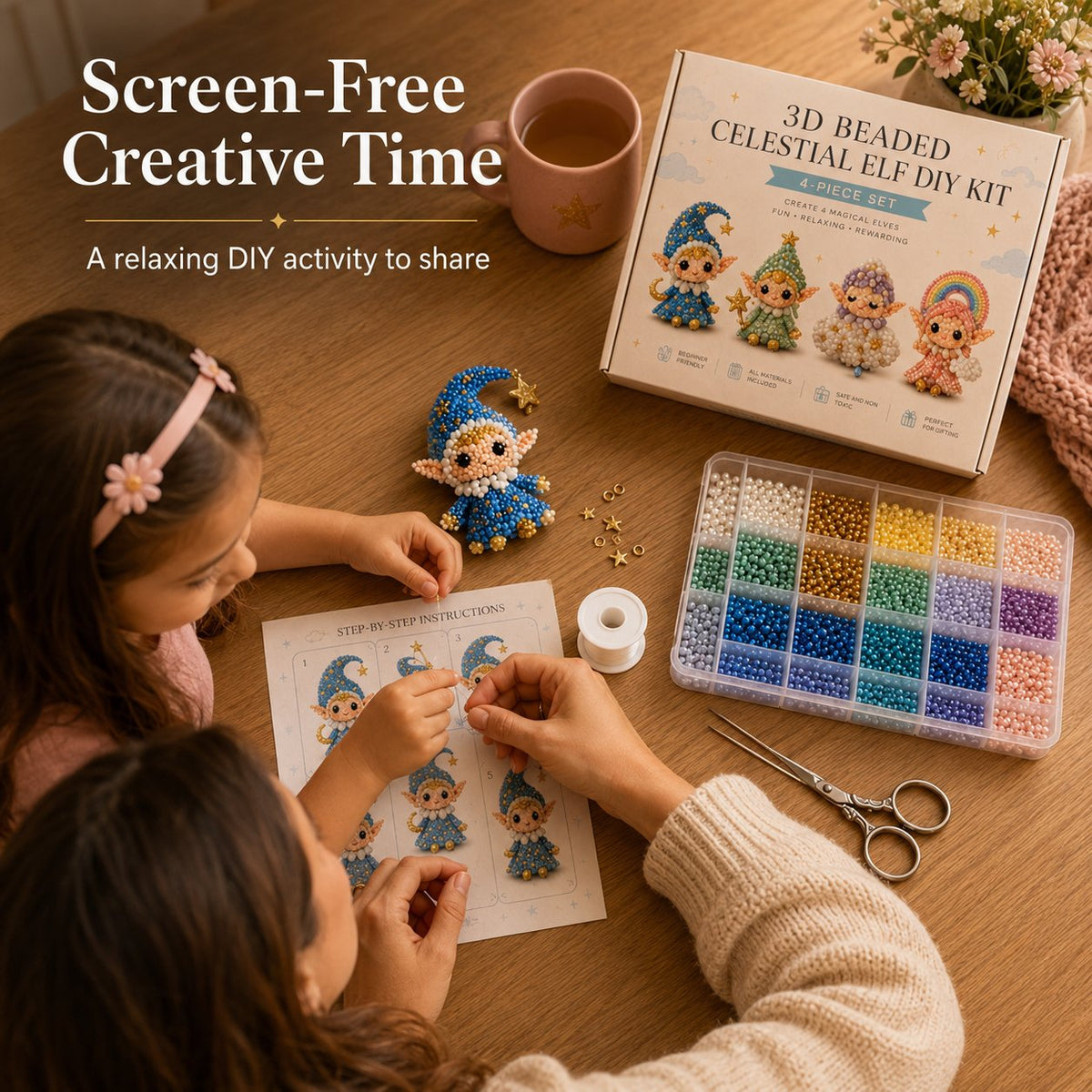 ✨3D Beaded DIY Kit – Choose Your Magical Theme