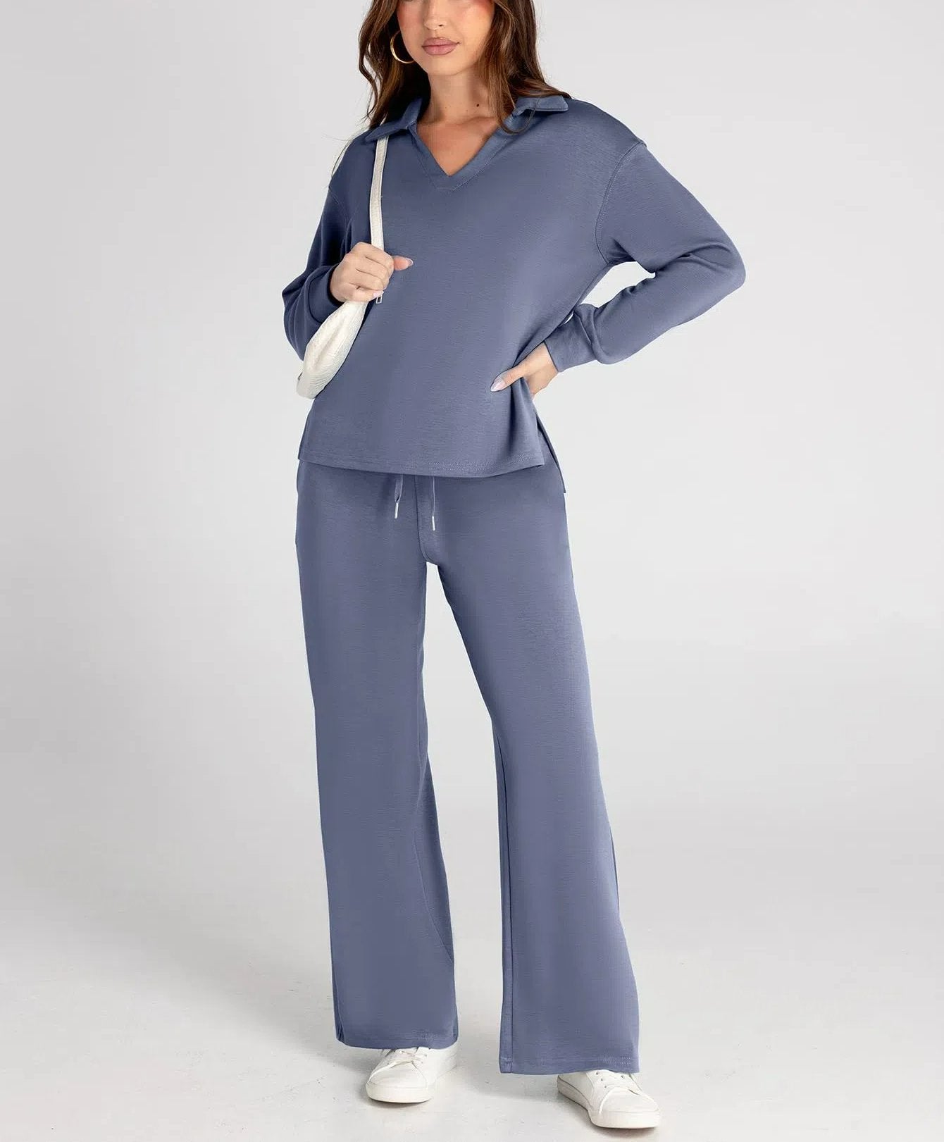 🔥Last Day Free Shipping-Women's 2 Piece Sets Outfits Casual Long Sleeve Sweatsuits Sets