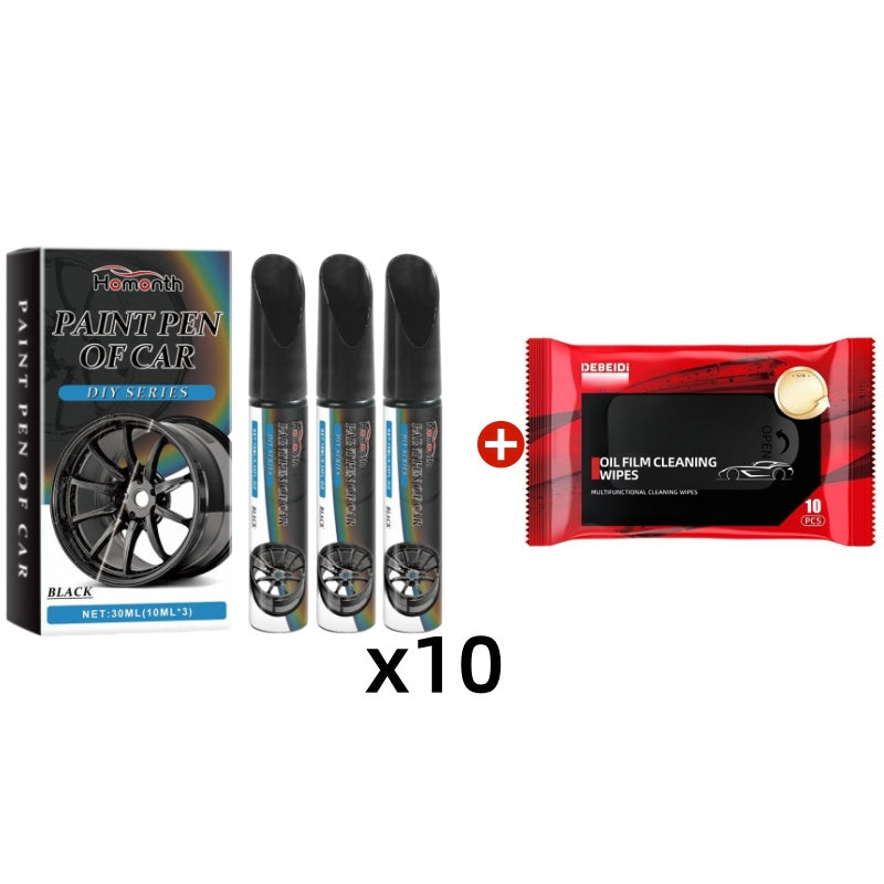 Magic Car Scratch Repair Pen – Fix rim scratches in minutes. Permanent, no‐drip formula. Includes clear coat. ✨🔧