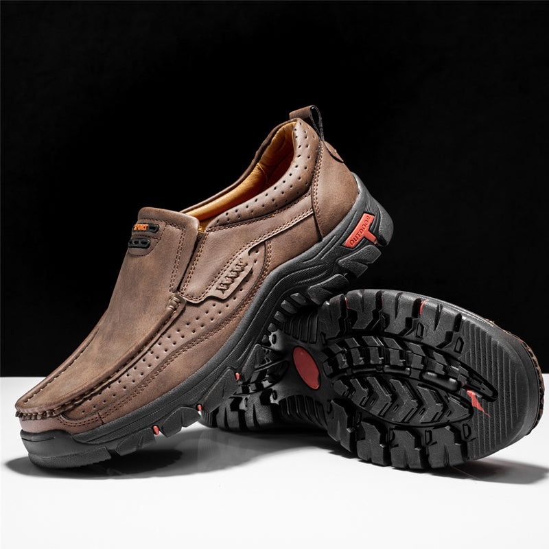 🎉Men's Durable Slip-On Leather Loafers