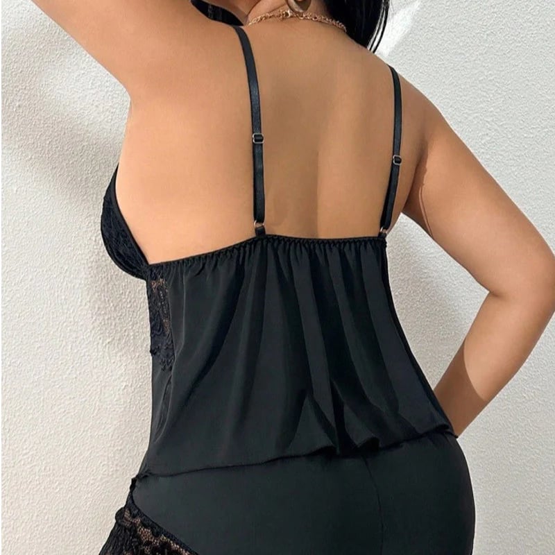 Completo pigiama con canotta e pantaloncini