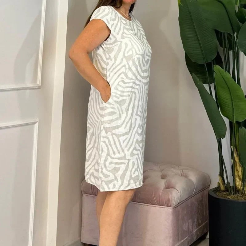 New Boho Vintage Casual Printed Dress