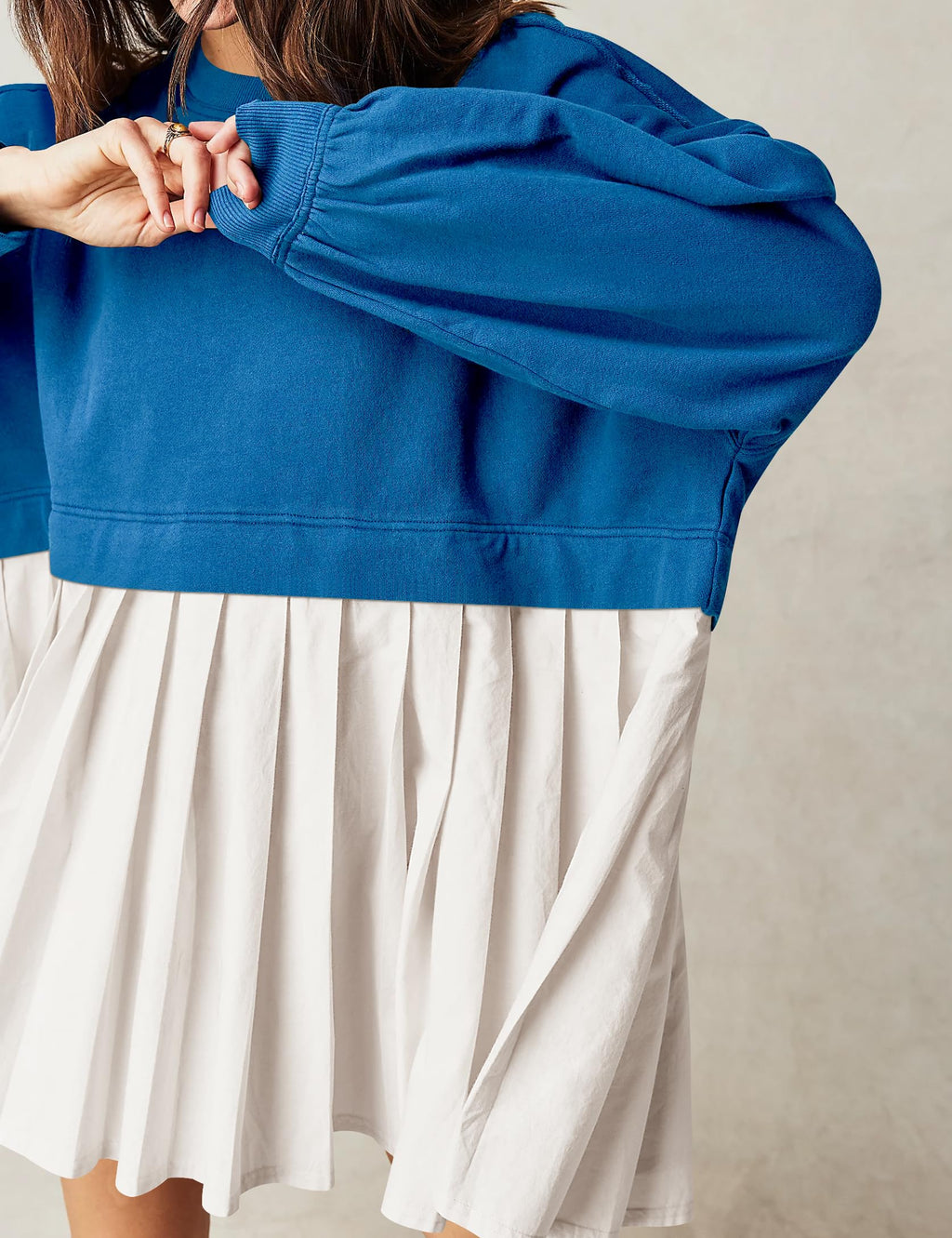 ⏰Womens Oversized Sweatshirt Dress Crewneck Mini Dress