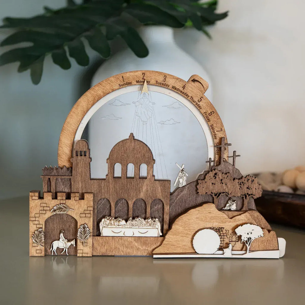 🔥Easter Creche Countdown | Light-Up