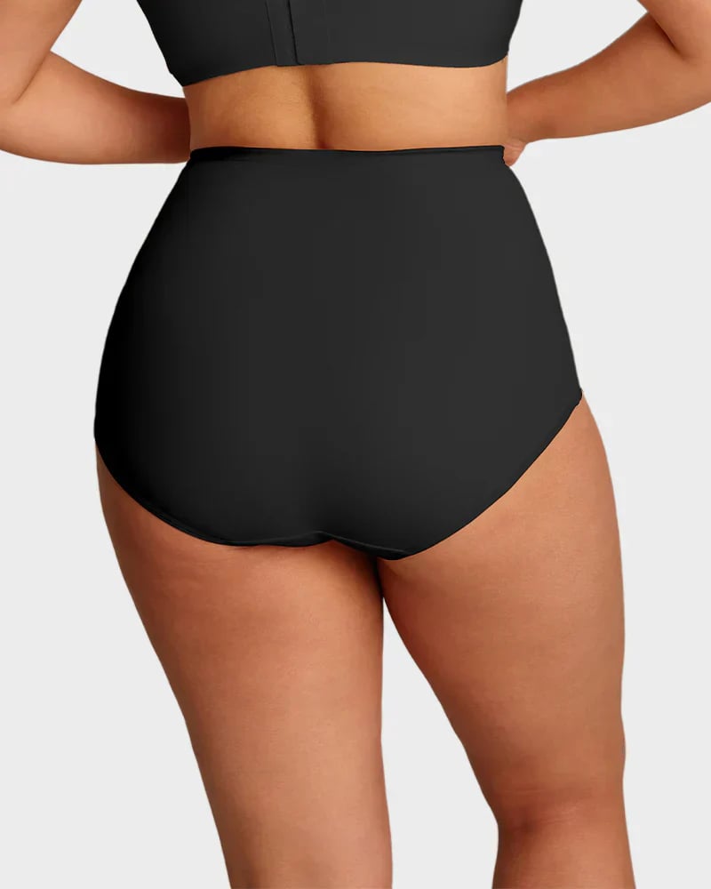 🌸Limited-Time Off-Buy 2 Get 1 Packs✨Plus-Size High-Waist Cross Tummy Control Panties