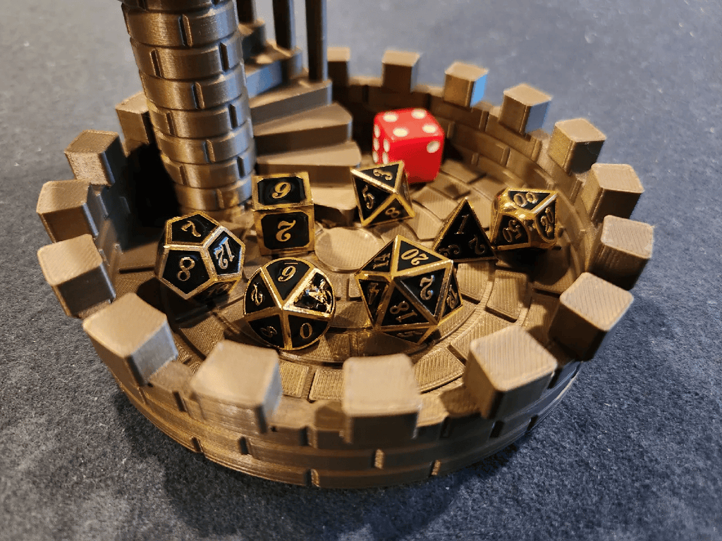 Dice Tower Castle Stairs