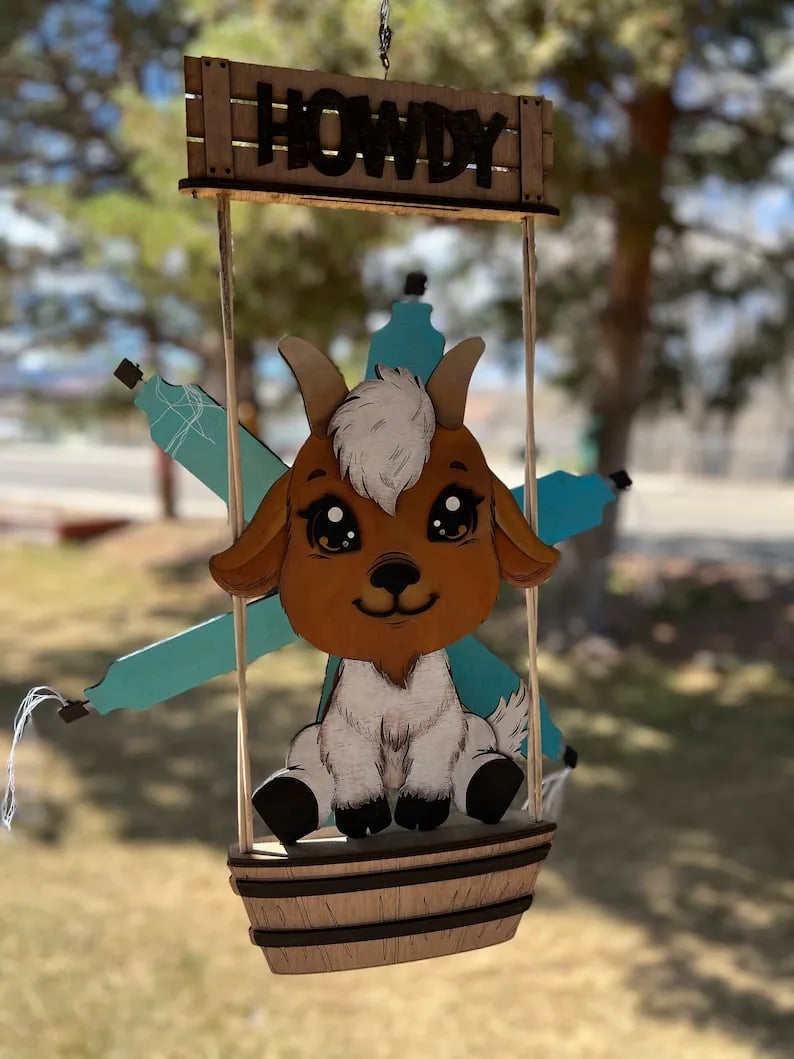 😂Funny Animal Windspinner