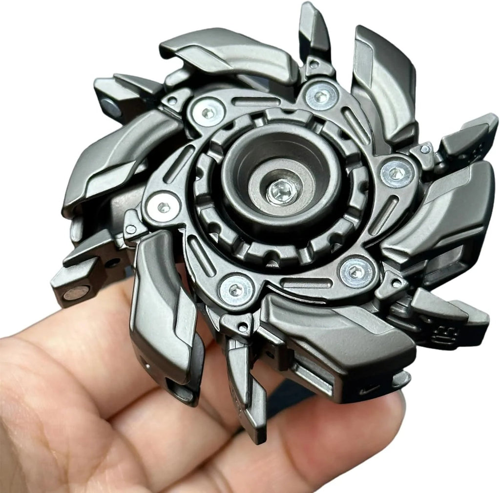 WarpFang:Stainless Steel Mecha Fidget Spinner