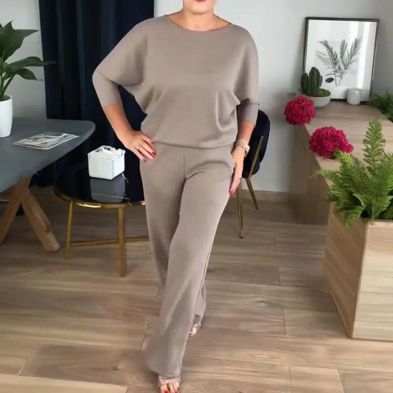 ⏳Weekend Special⏰Elegant 3-piece Set Including Long Cardigan, Top and Pants💞