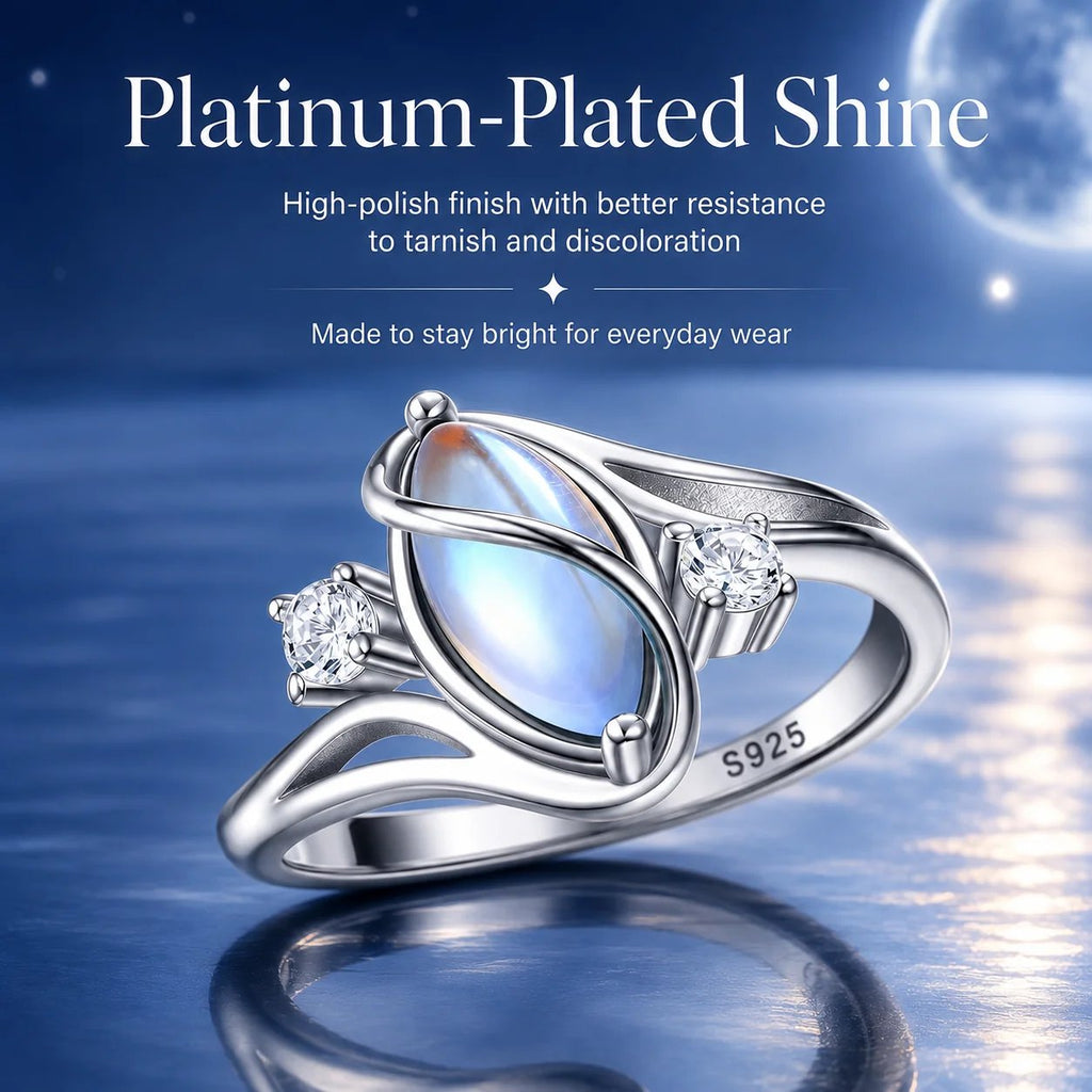🔥HOT SALE🔥 Rainbow Moonstone Ring
