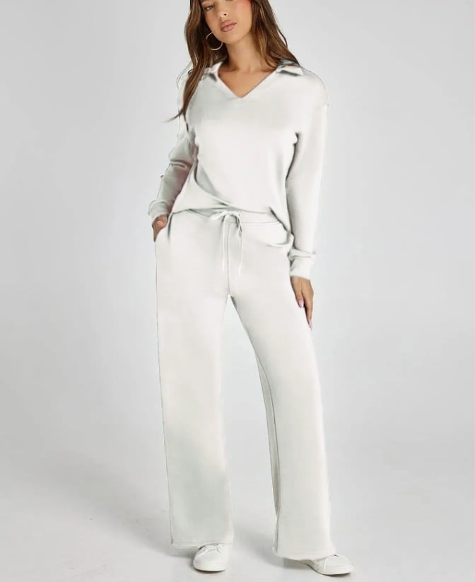🔥Last Day Free Shipping-Women's 2 Piece Sets Outfits Casual Long Sleeve Sweatsuits Sets