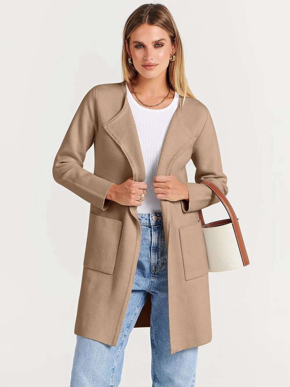 🔥🔥New Style Lapel Classy Coatigan