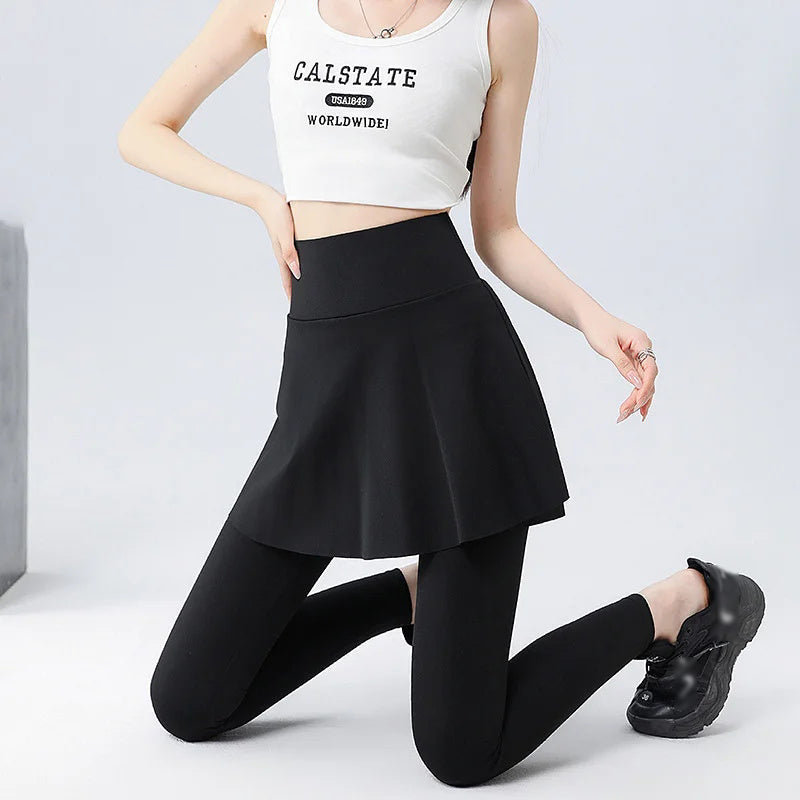 Fake Two-piece Slimming Butt Lift Shark