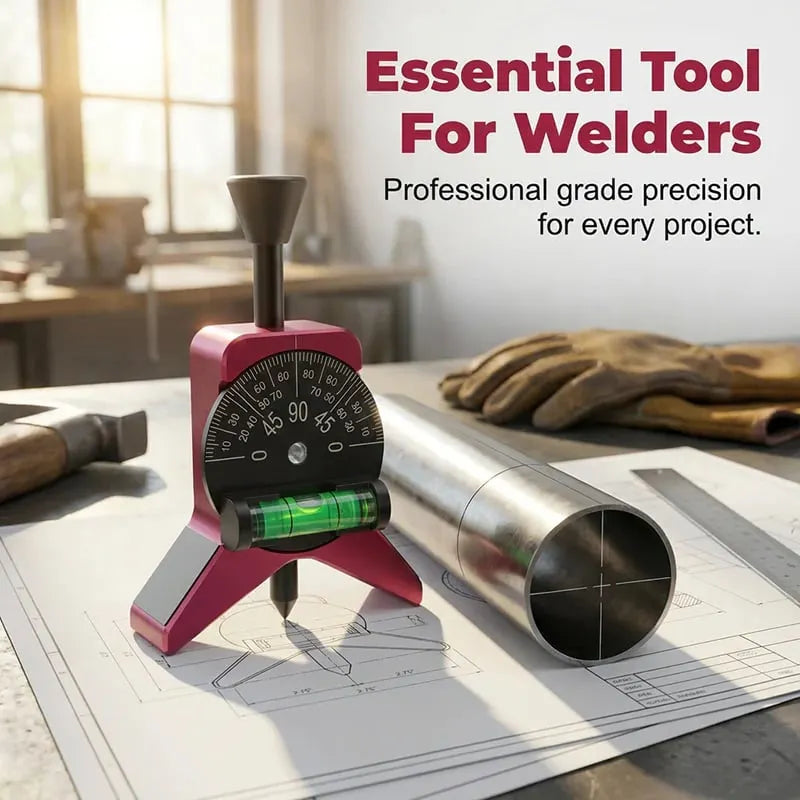 🔧 LIMITED-TIME! ✨ Magnetic Pipe Centering Tool – Y-Shaped, Hands-Free, Built-in Level 📏