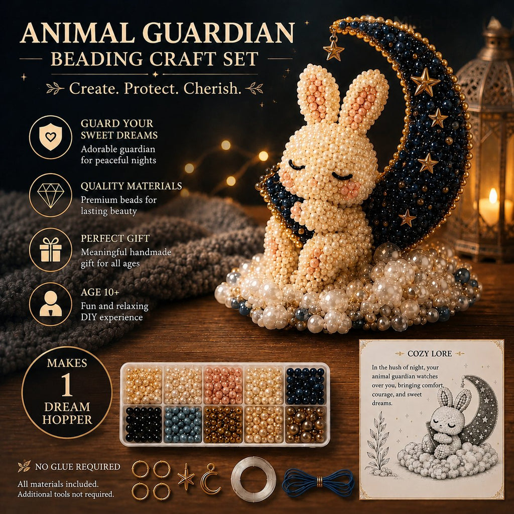 ✨Animal Guardian Beading Craft DIY Kit 📿 8 Magical Forest Animal Designs