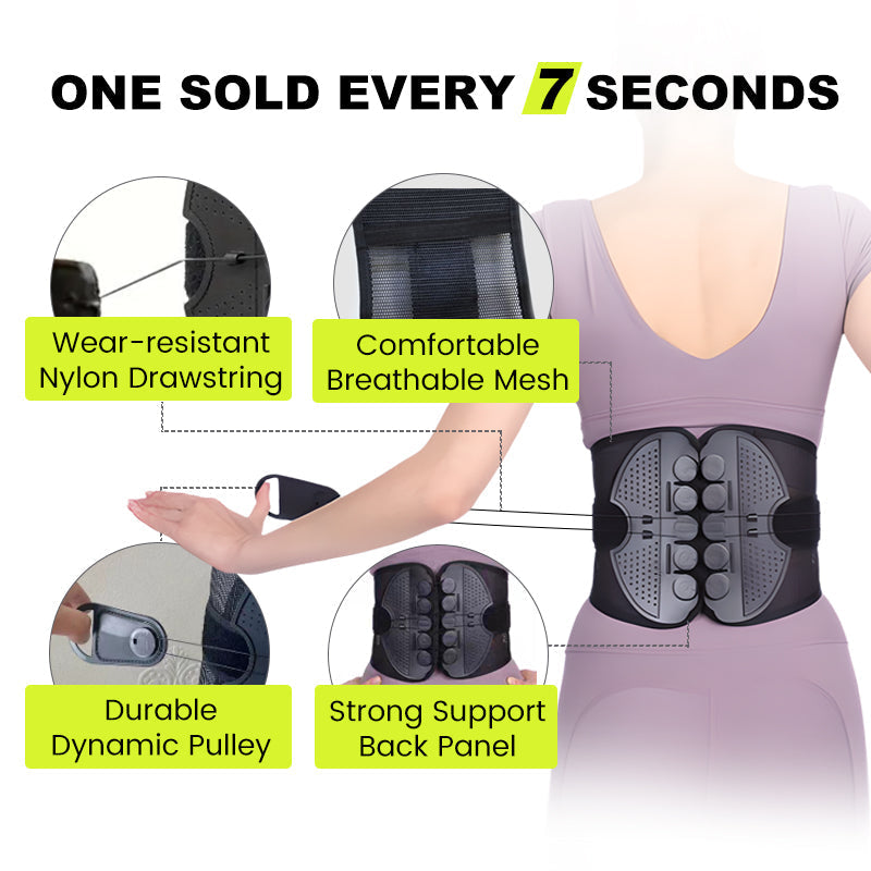 🌟🔥Adjustable Lumbar Support Belt