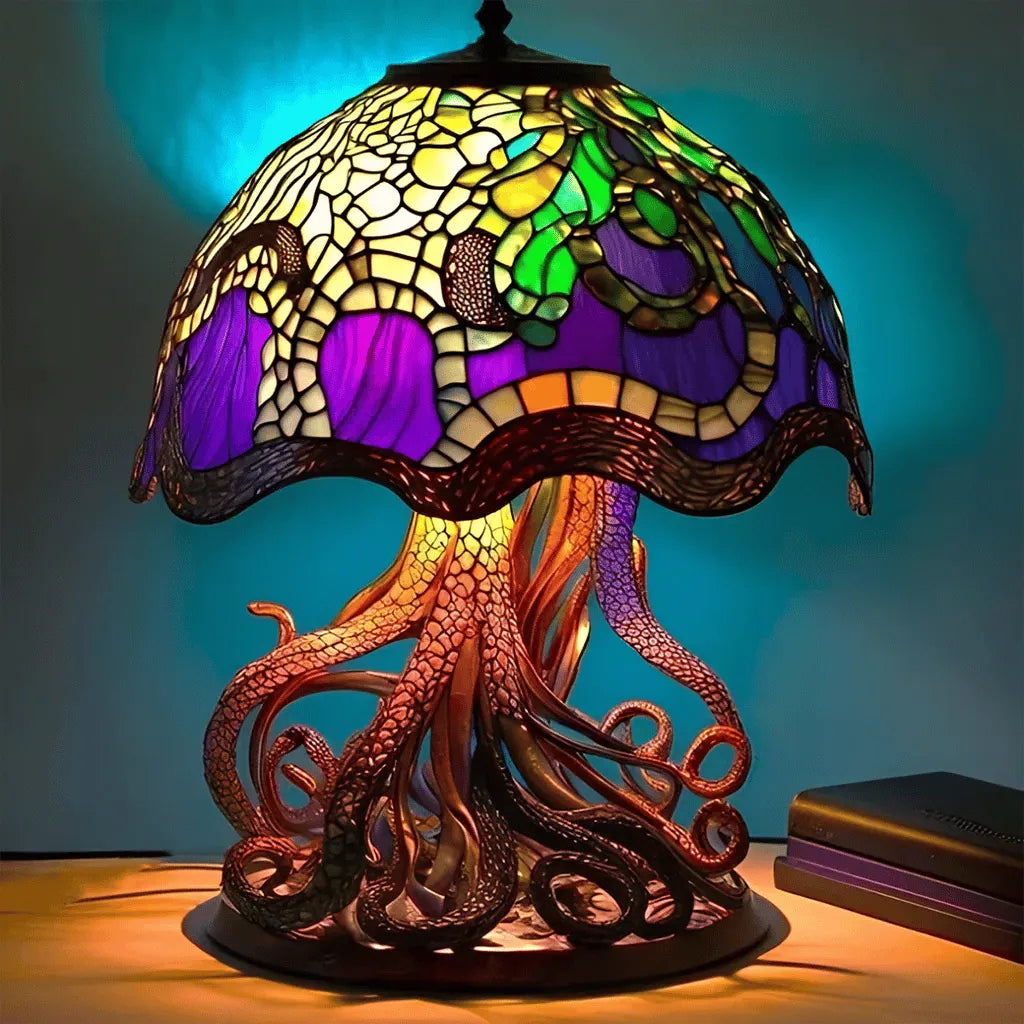 🍄 Tiffany-Style Mushroom Lamp ✨ Transform Any Space with Magical Glow
