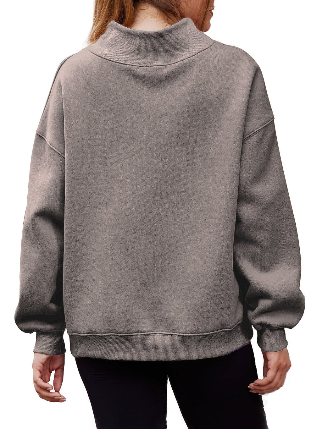 🎁WOMEN'S HALF TURTLENECK FLEECE CASUAL SWEATSHIRT
