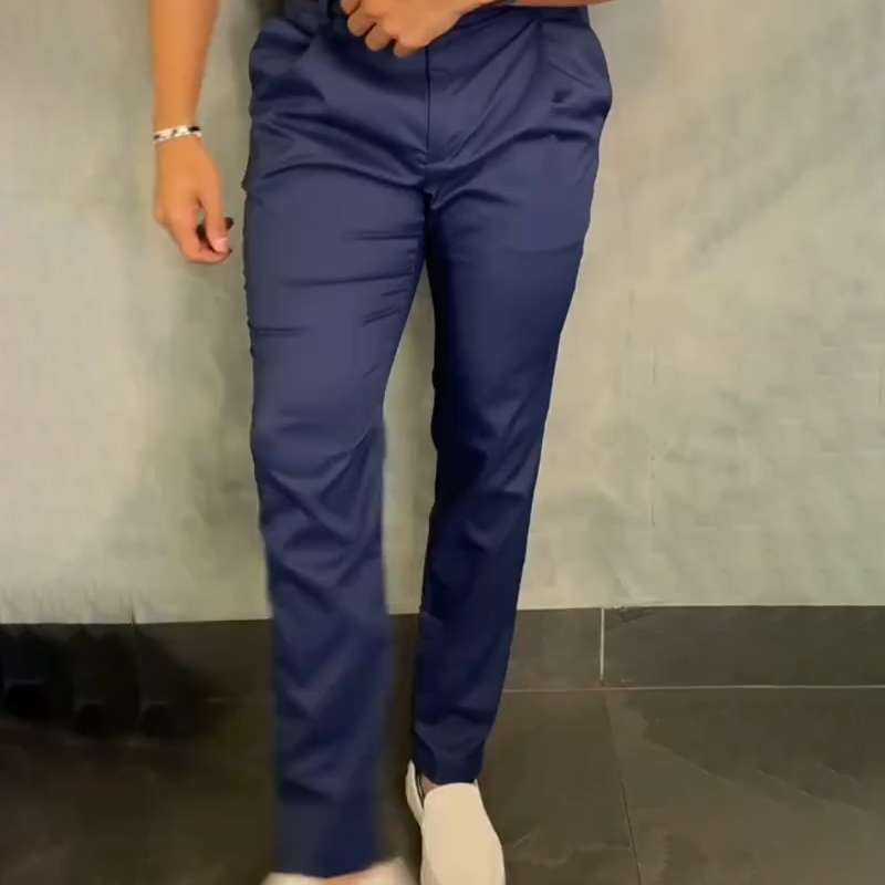 🔥Hot Sale Deals-Men's Slim Fit Tapered Dress Trousers