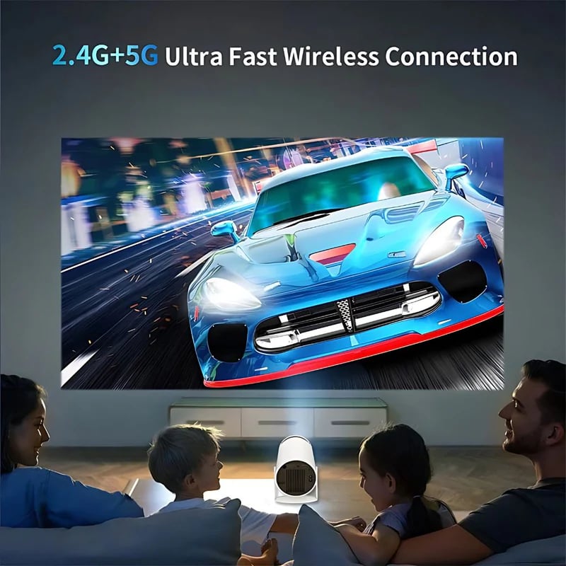 🎥✨ 4K Home Cinema & Outdoor 1080P HD Projector