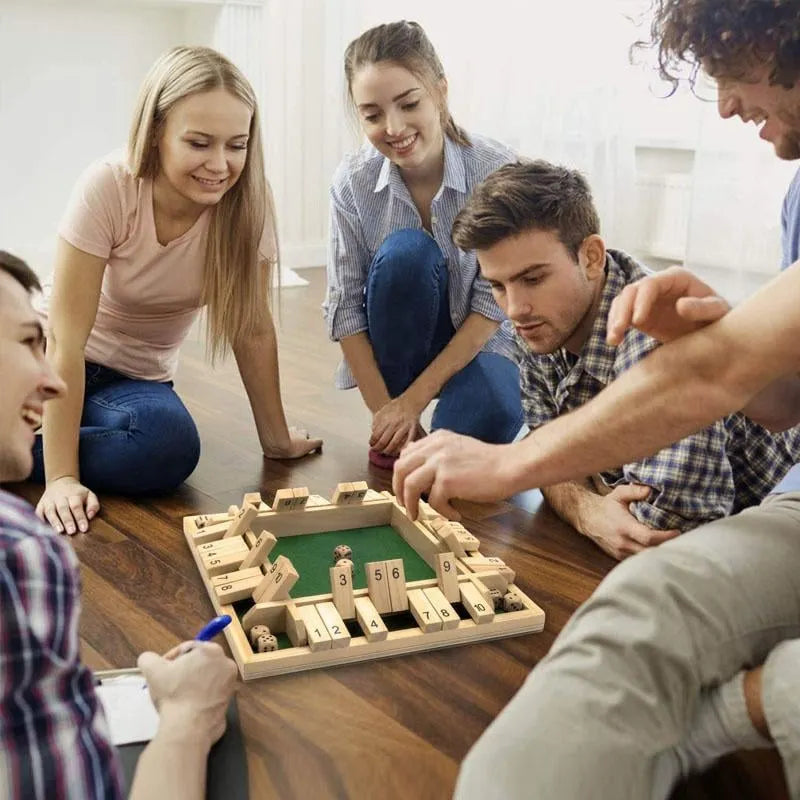 🎉 Best Selling🎁Shut the box-Wooden dice board game