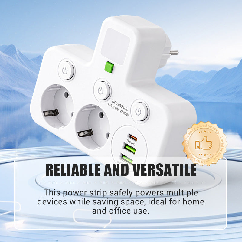 📢📢 ⏰Smart power strip with USB ports