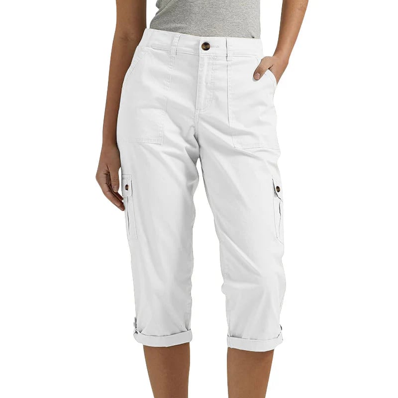 🔥Women's High Elasticity Multi-pocket Casual Shorts