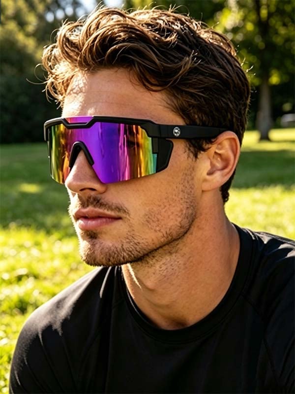 ☀️UV400 Photochromic Polarized Safety Glasses – 🥇Impact Resistant Outdoor Sports & Work Eyewear