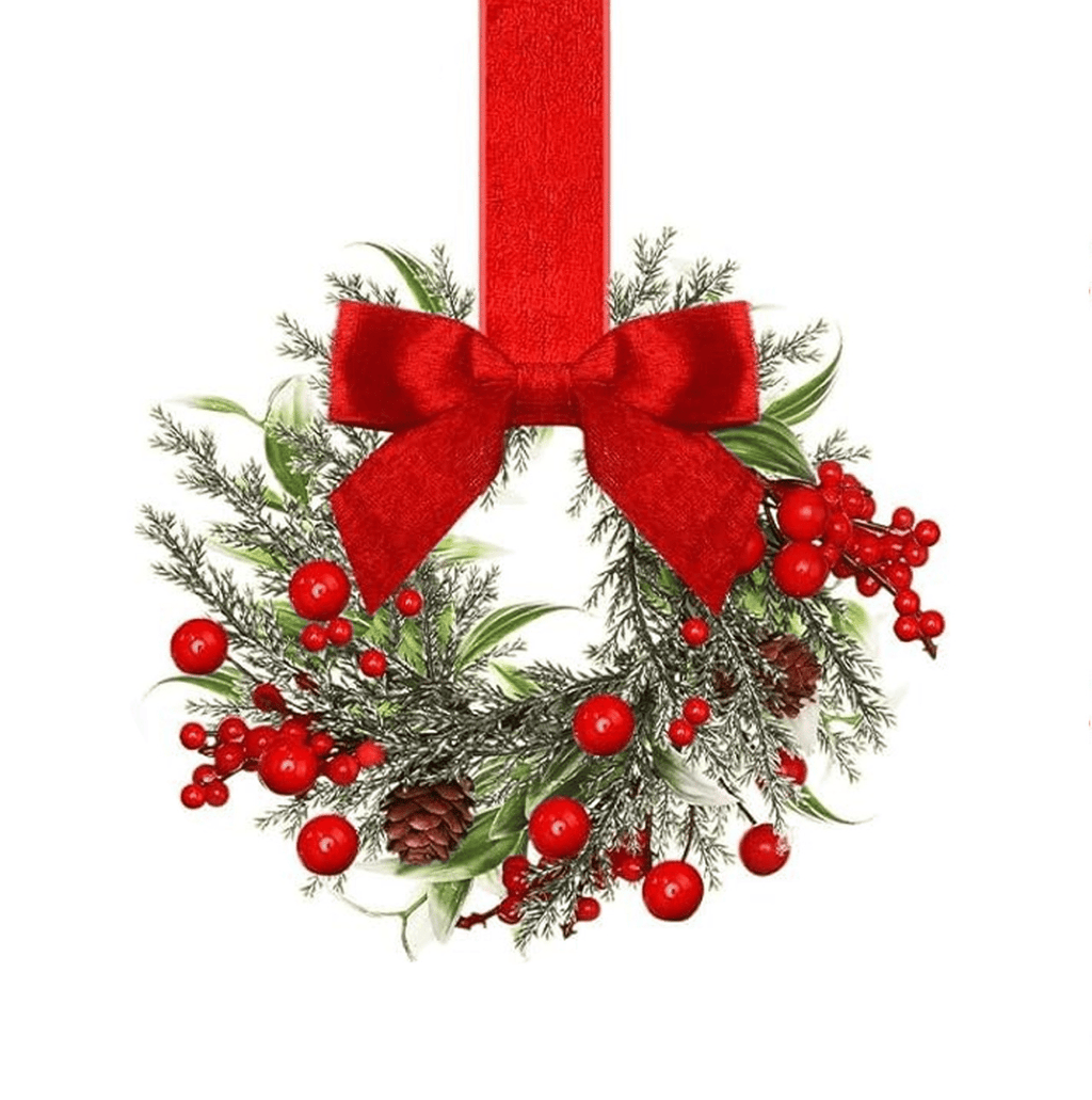 🔥 Almost Gone-💥🎀Mini Christmas wreaths for cabinets — the ultimate festive magic