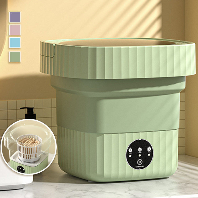 🔥Hot Sale Deals-✨Compact Foldable Antibacterial Washing Machine