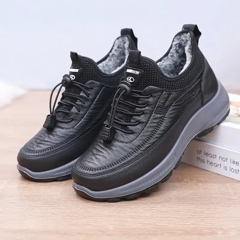 Chunky Casual Shoes for Women for Fall and Winter with Soft