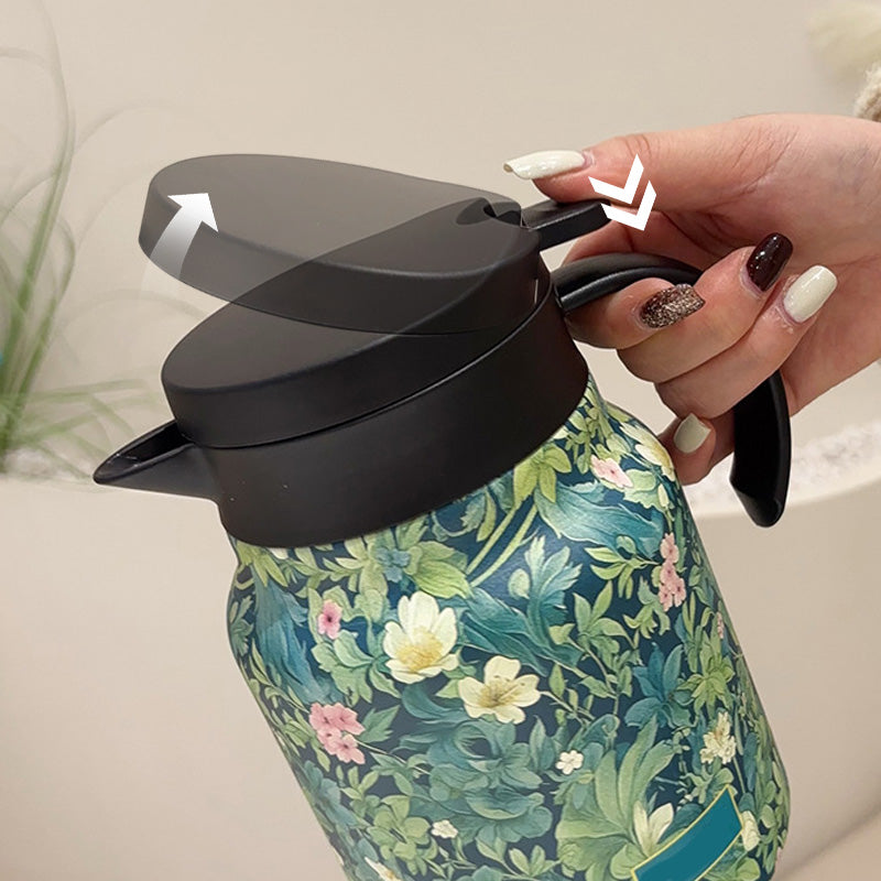 🔥1000ml Vacuum Insulated Teapot with Strainer