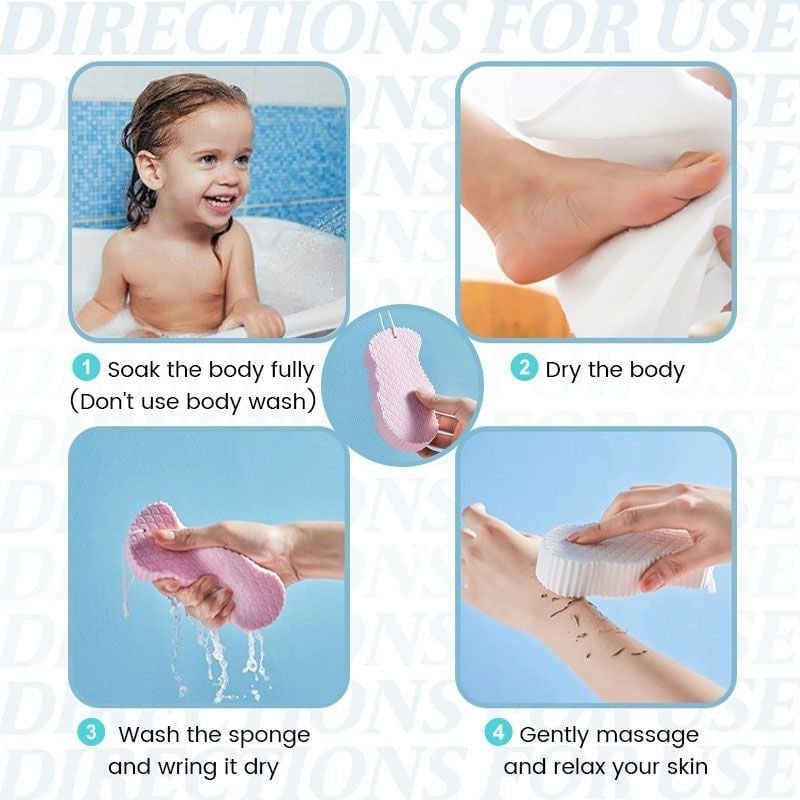 🎁 Super Soft Exfoliating Bath Sponge