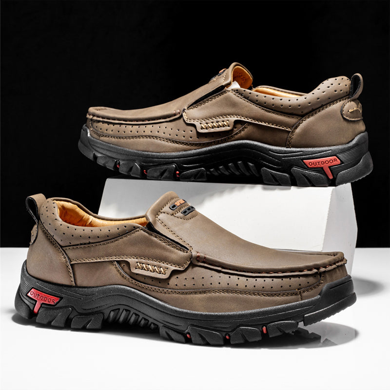 🎉Men's Durable Slip-On Leather Loafers