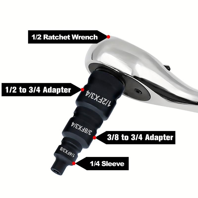 Exclusive Offer💥6 Piece Impact Socket Adapter Set